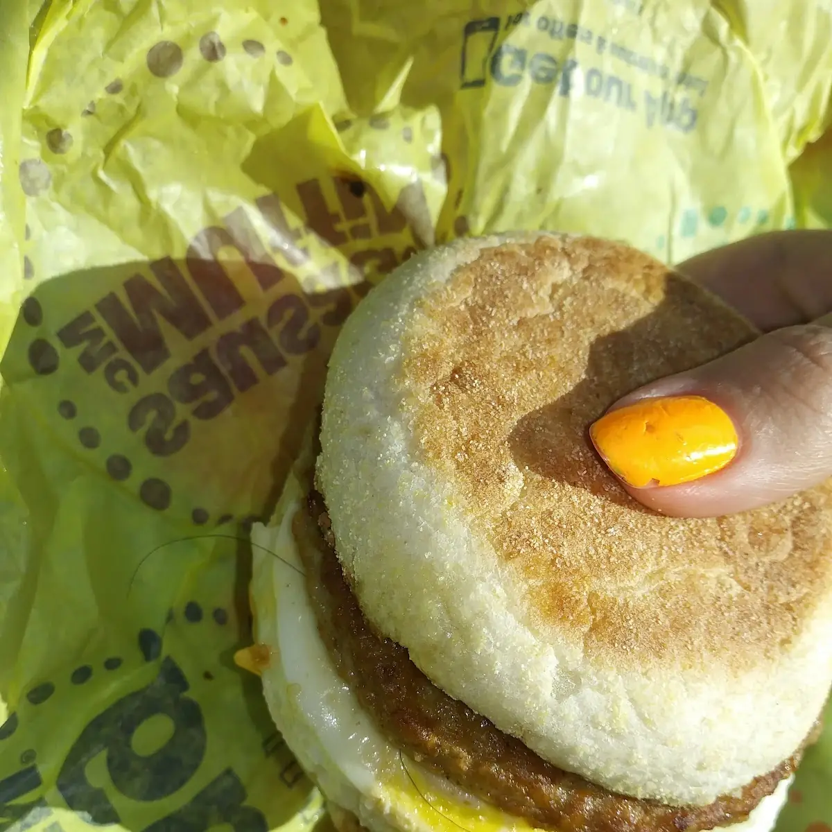 Sausage Egg N Cheese Mcmuffin