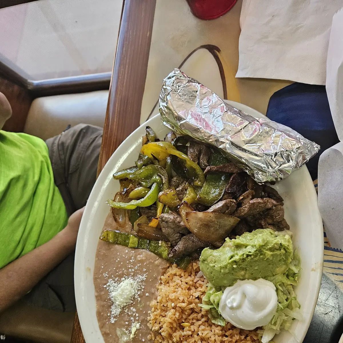 Refried Beans and Rice