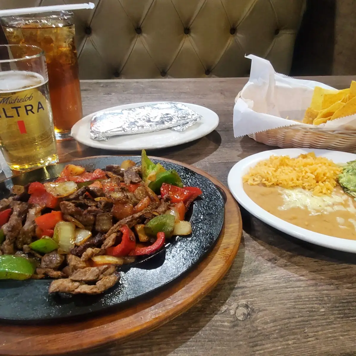Steak Fajitas De Pollo