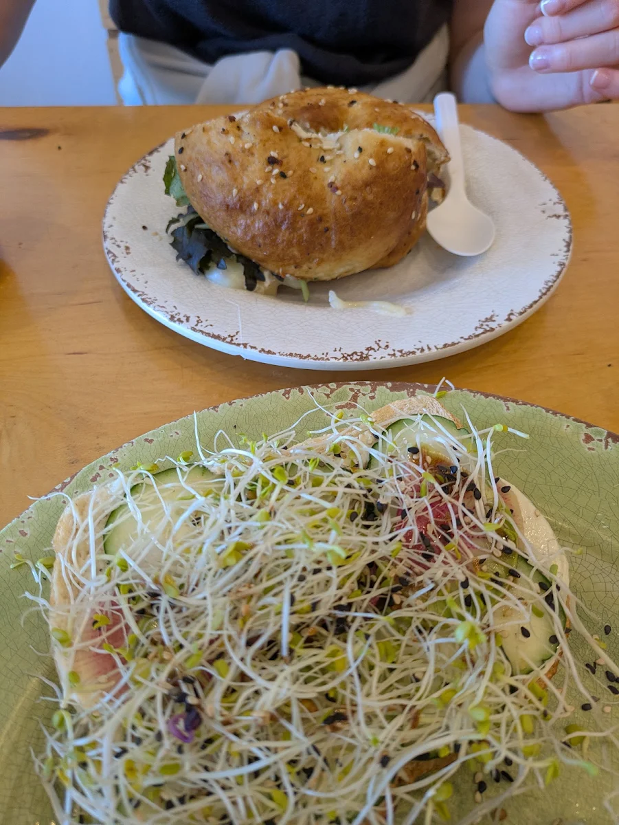 Breakfast Bagel Sandwich