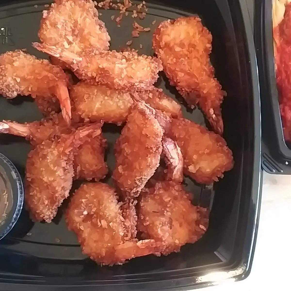 Coconut Shrimp Basket to Go