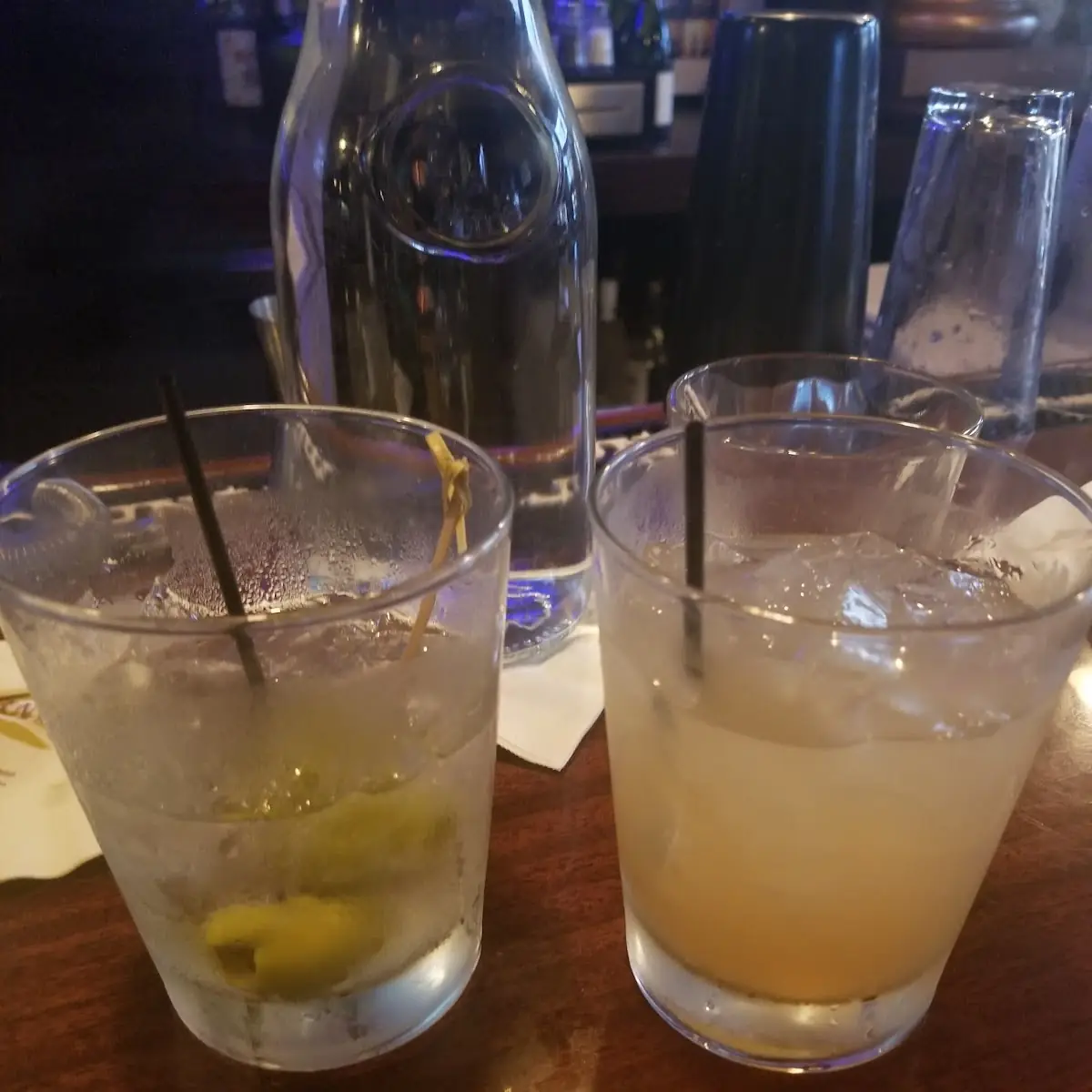 Hot and Dirty Martini