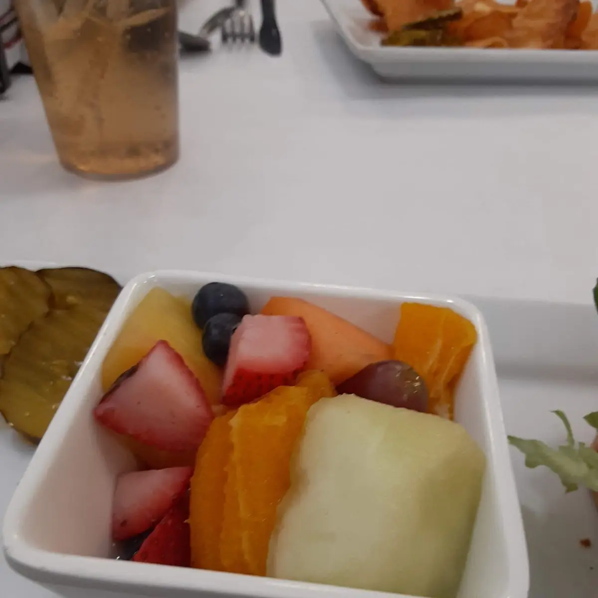 2 Eggs Fruit Cup & Toast