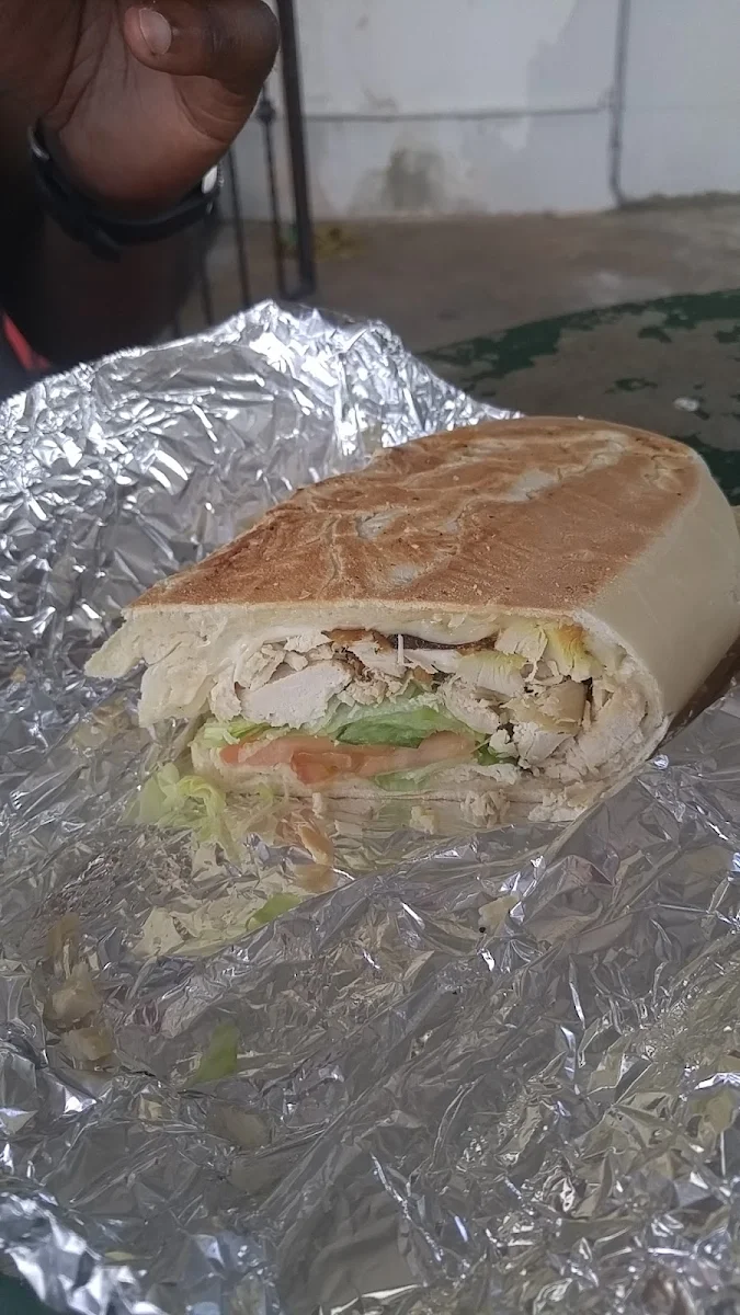Chicken Sandwich with Everything
