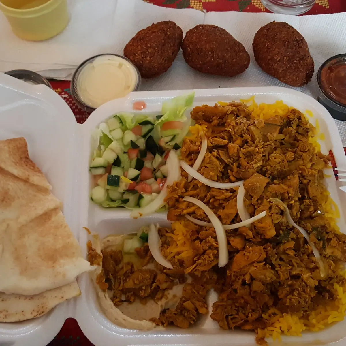 Chicken Shawarma Plate