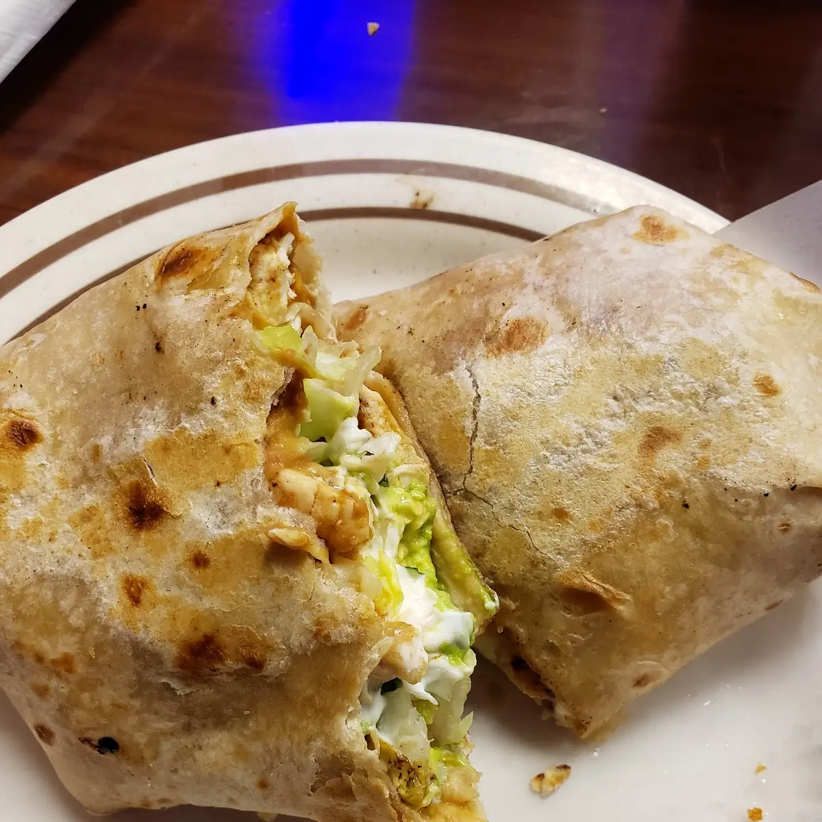 Grilled Chicken Burrito California