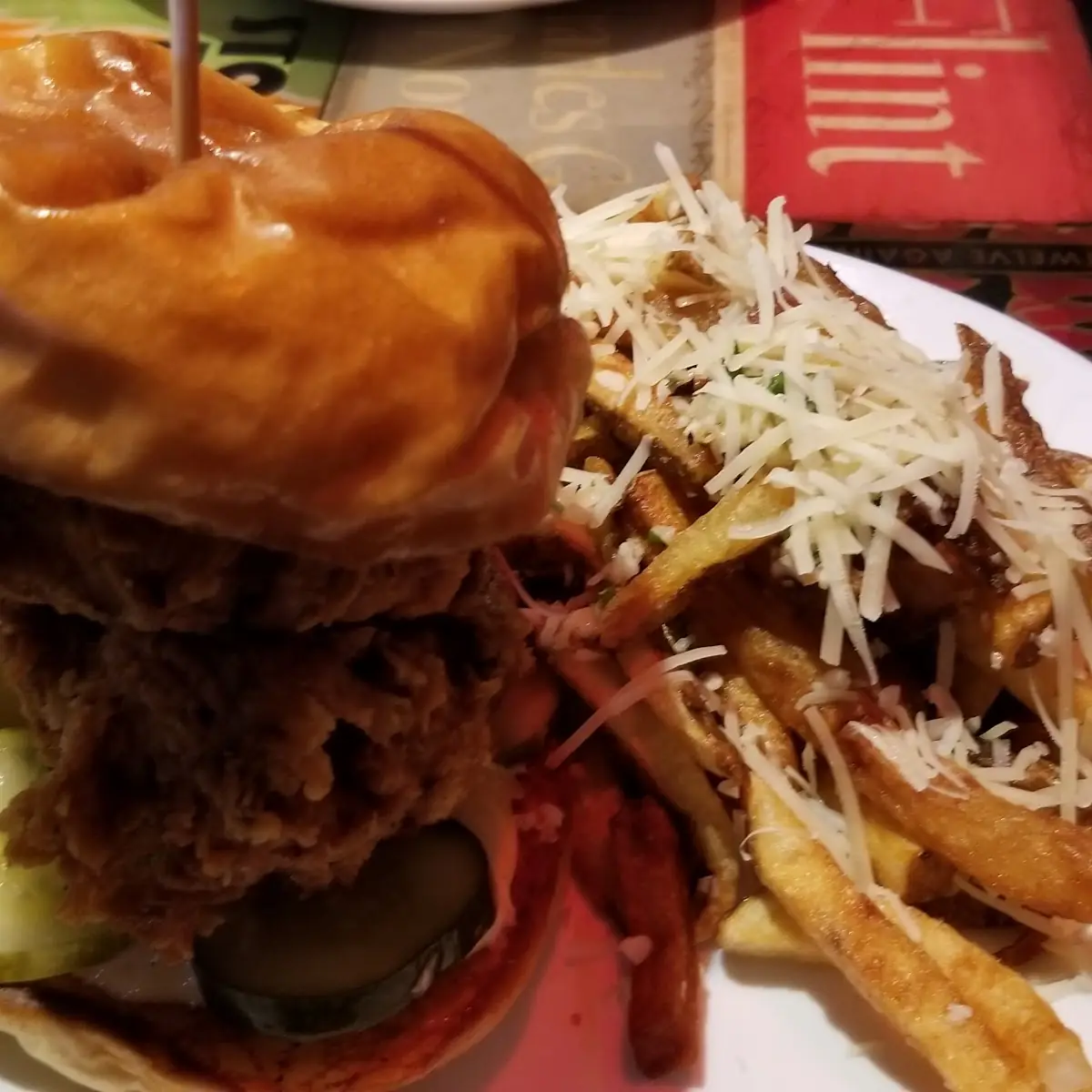Big Fried Chicken Sandwich