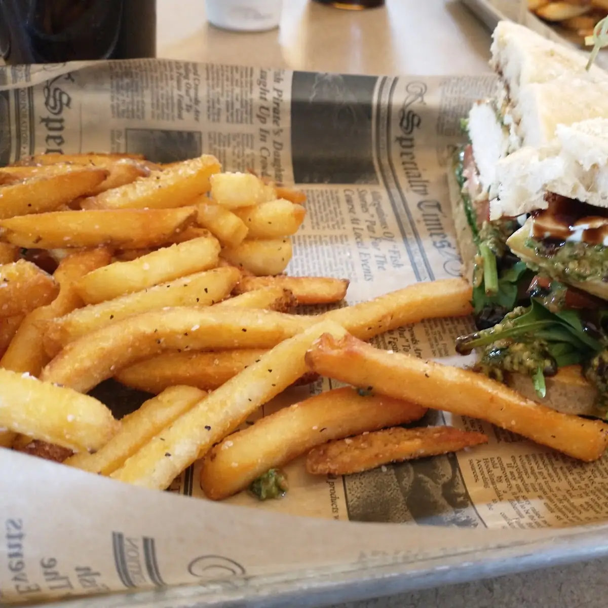 Chicken Pesto Sandwich