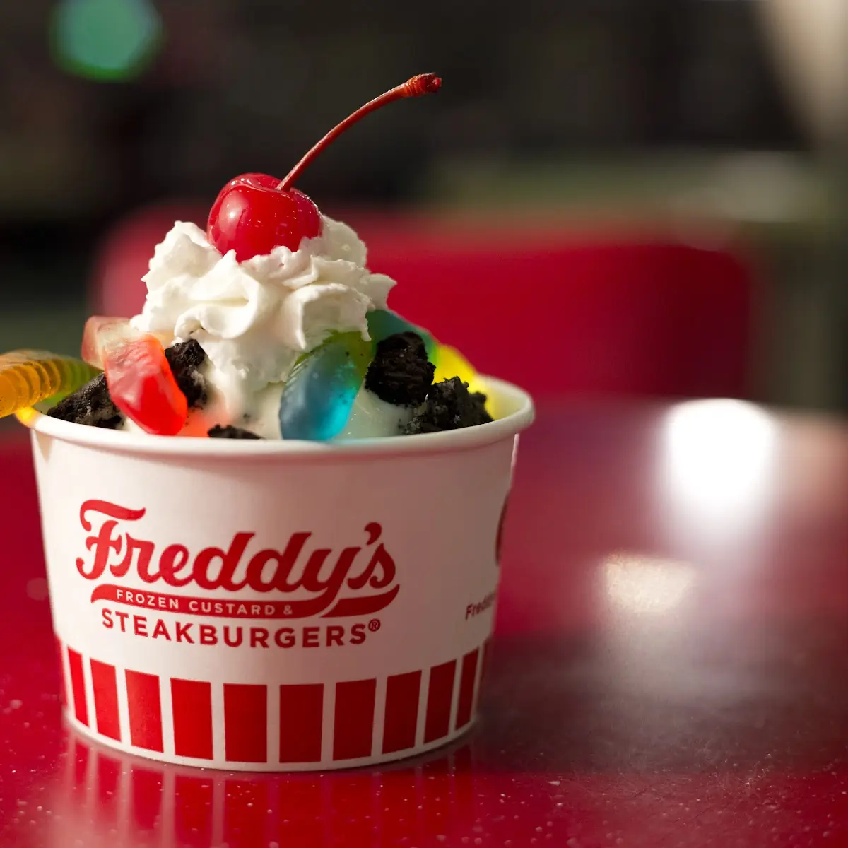 Vanilla Frozen Custard with Toppings