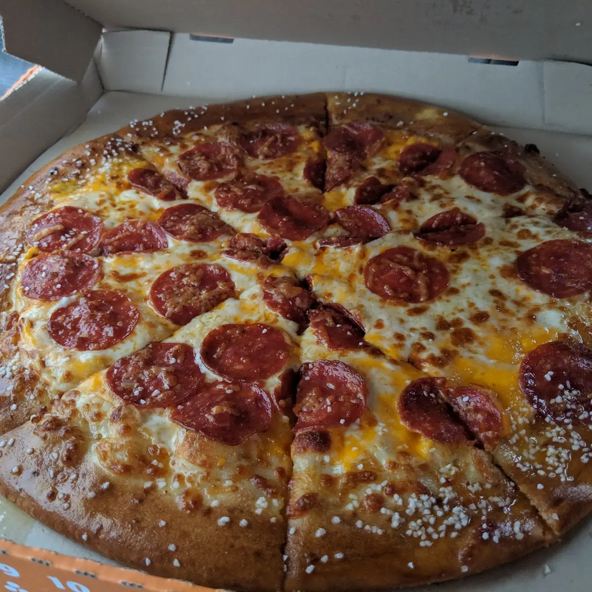Pretzel Crust Pizza