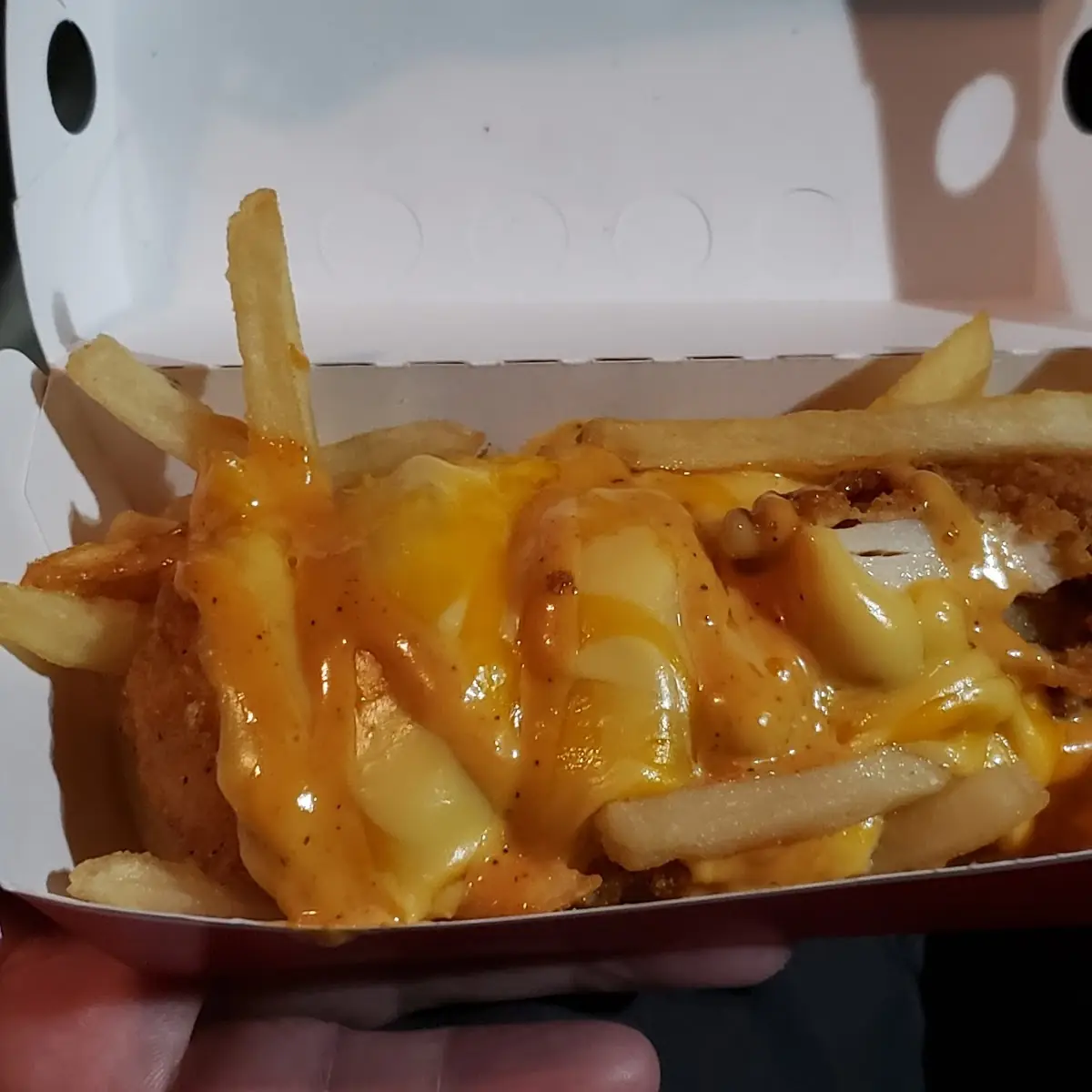 Bastardized Replacement for Bacon Cheddar Potato Wedges