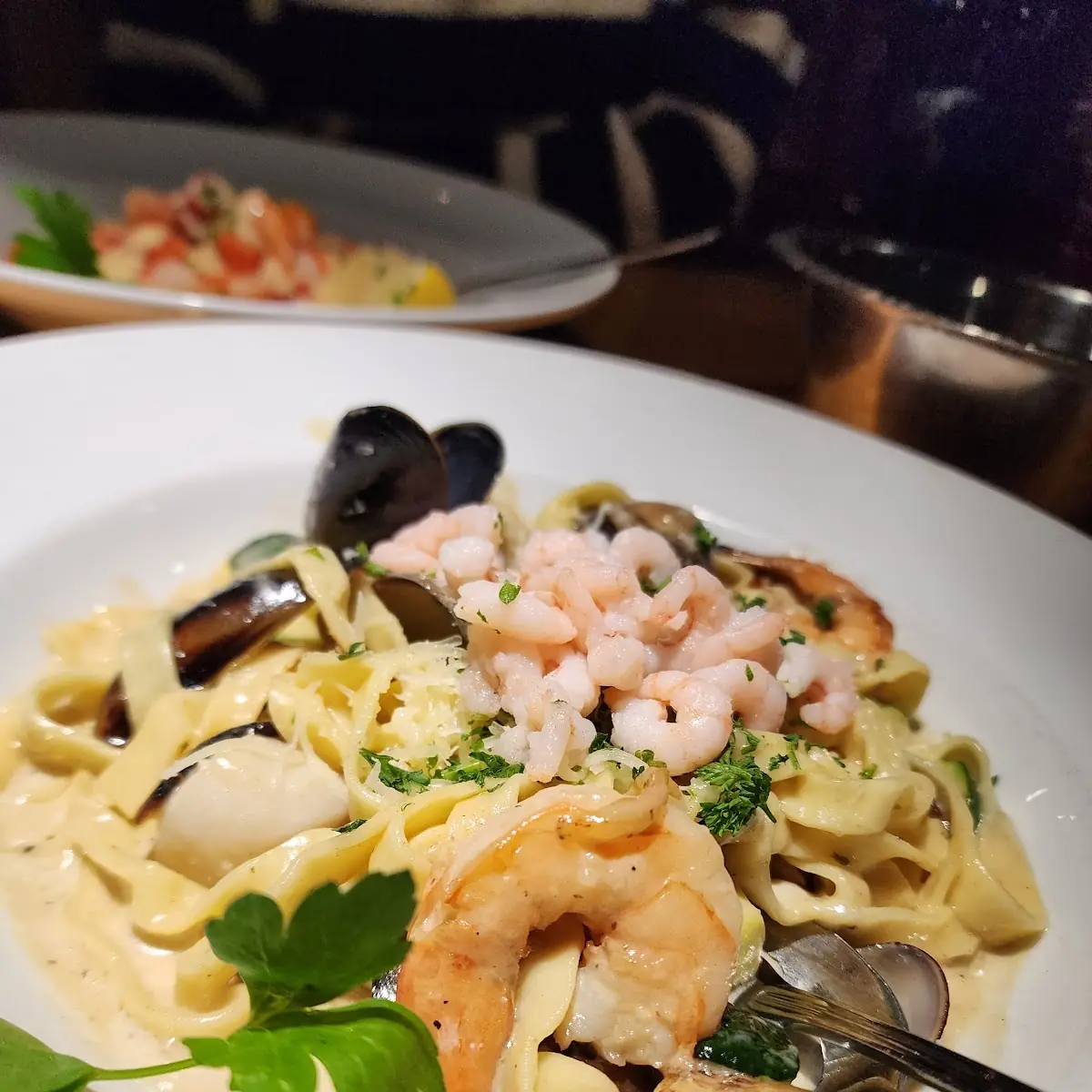 Oregon Shrimp Fettuccine
