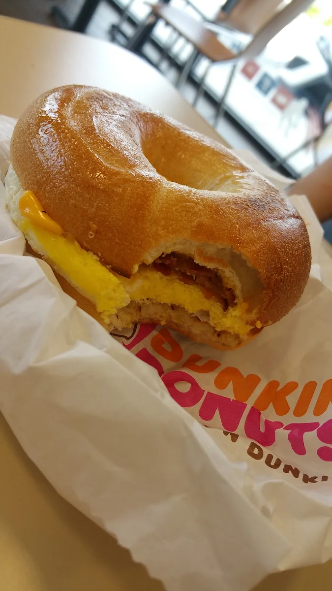 Bacon Egg Cheese Bagel