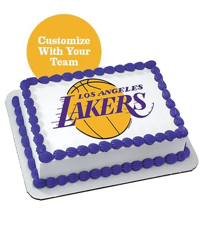 Officially Licensed NBA Team Cake