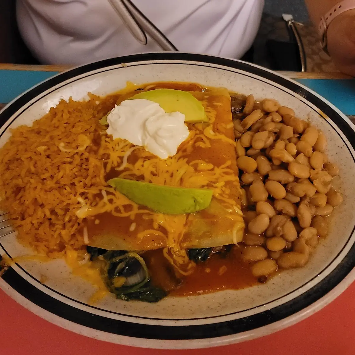 Enchilada Plate