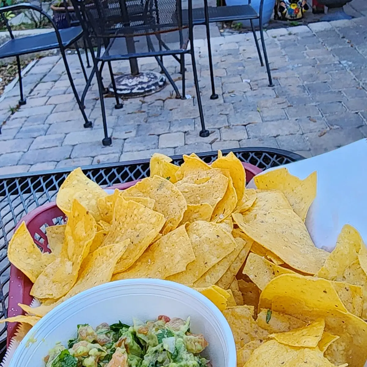 Fresh Guacamole and Chips
