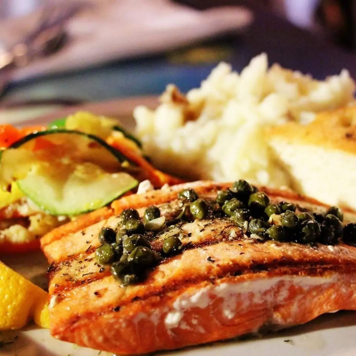 Grilled Salmon