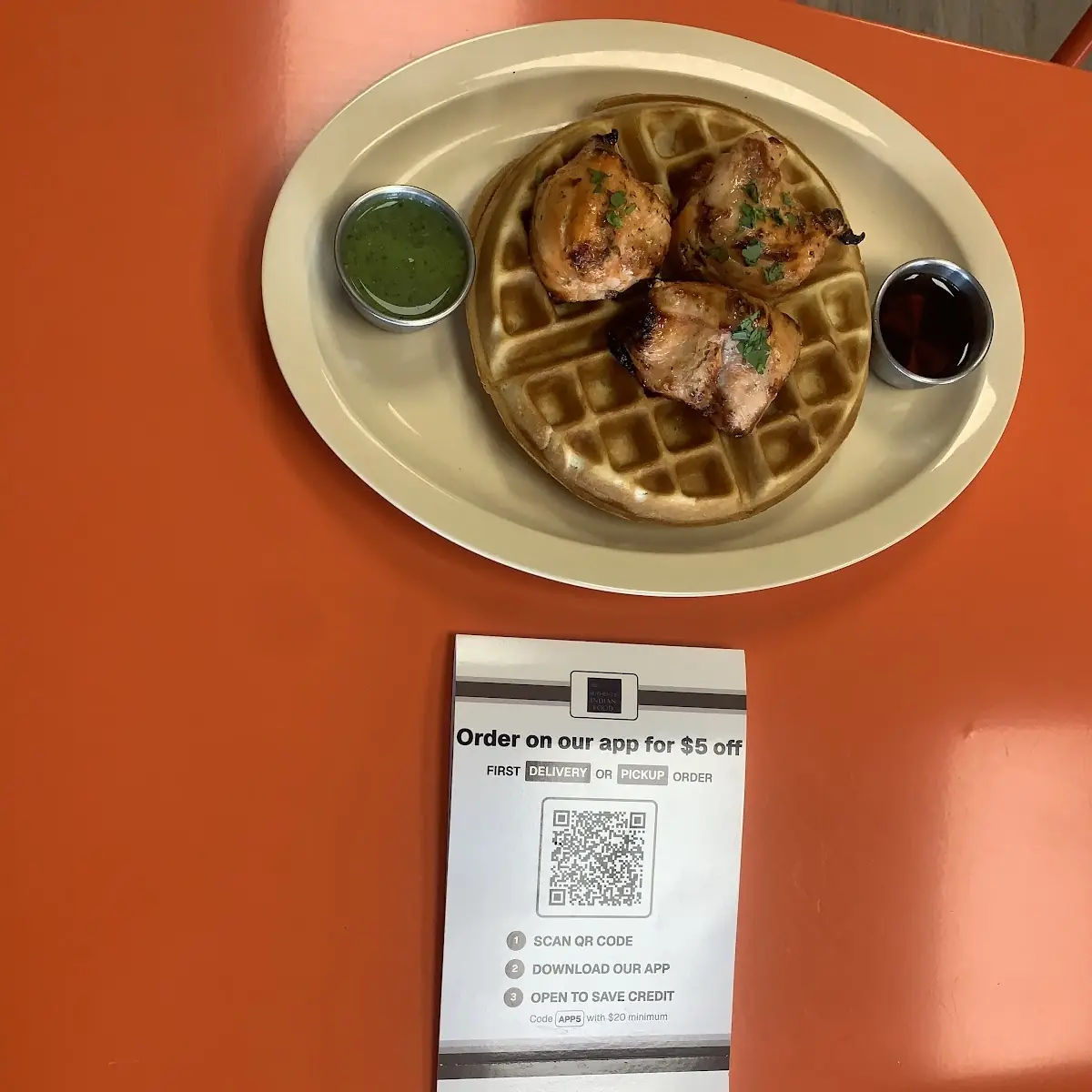 Signature Chicken&Waffles Currycorner