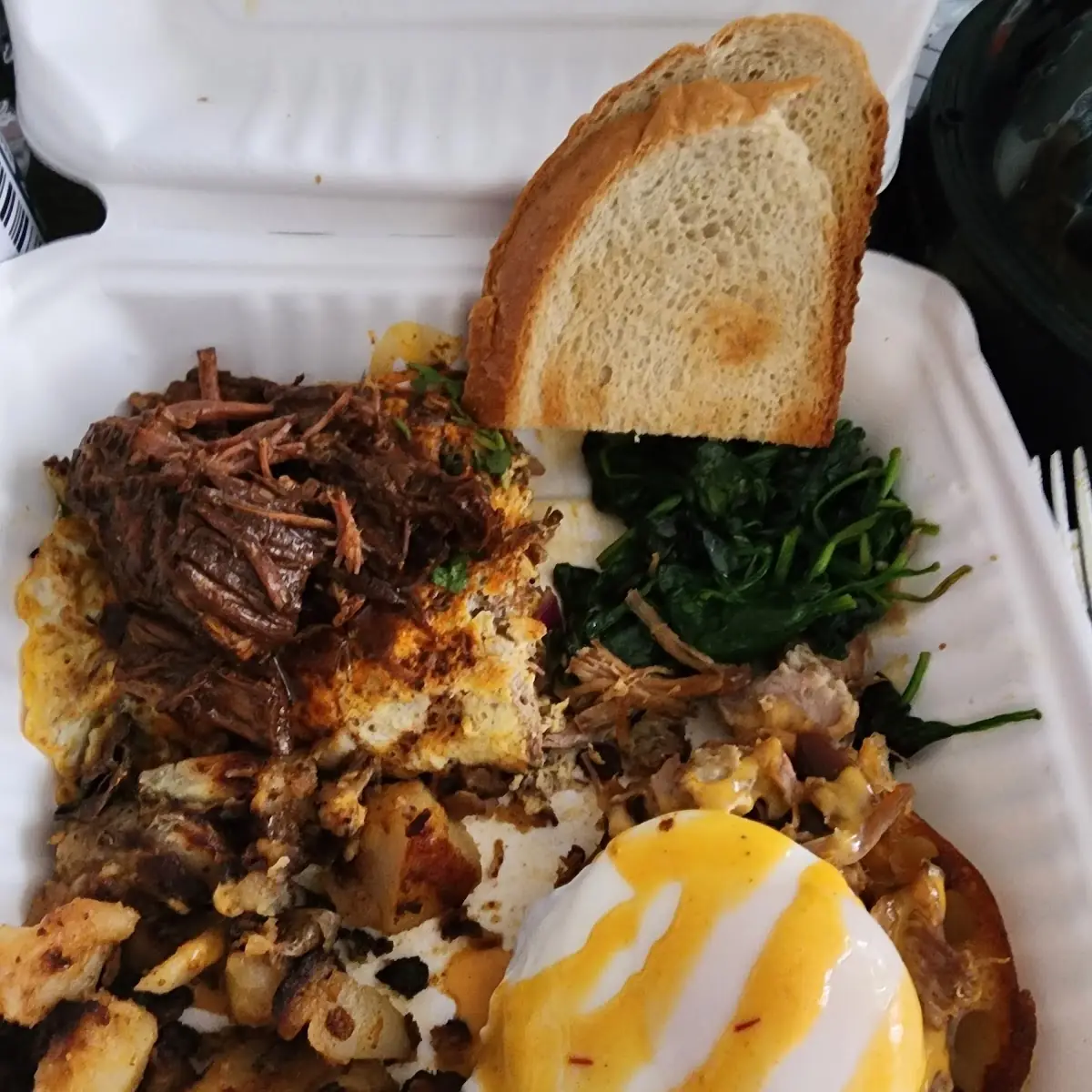 Mexican Eggs Benedict and Birria Omelette