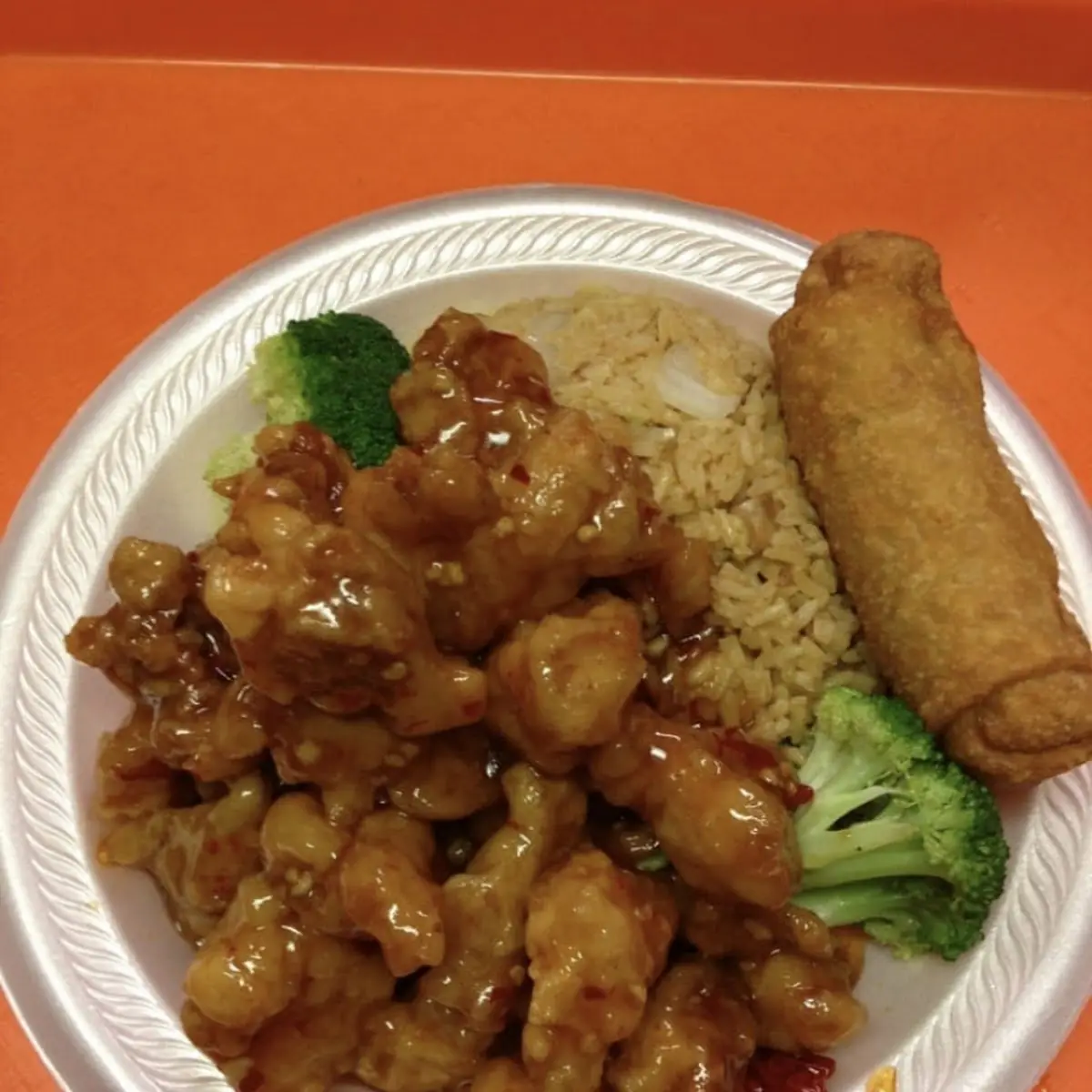C18 General TSO's Chicken Combination