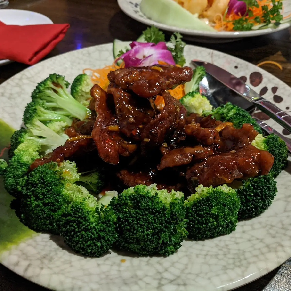Filet Mignon, Chicken & Shrimp Hibachi