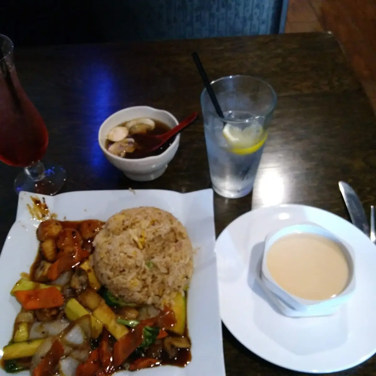 Hibachi Scallops with Mixed Vegetables