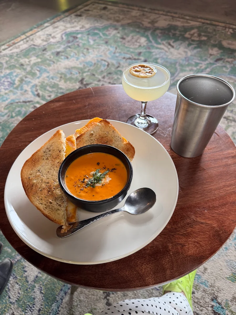 Grilled Cheese and Tomato Soup