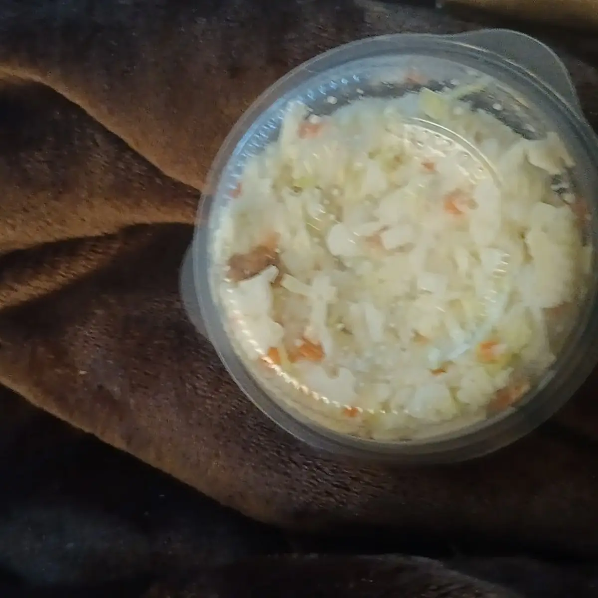 Cole Slaw Has Something in It
