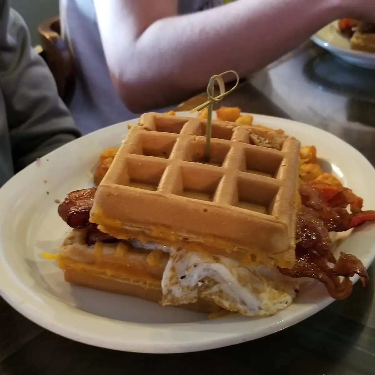 Belgian Waffle Ala Carte' No Side
