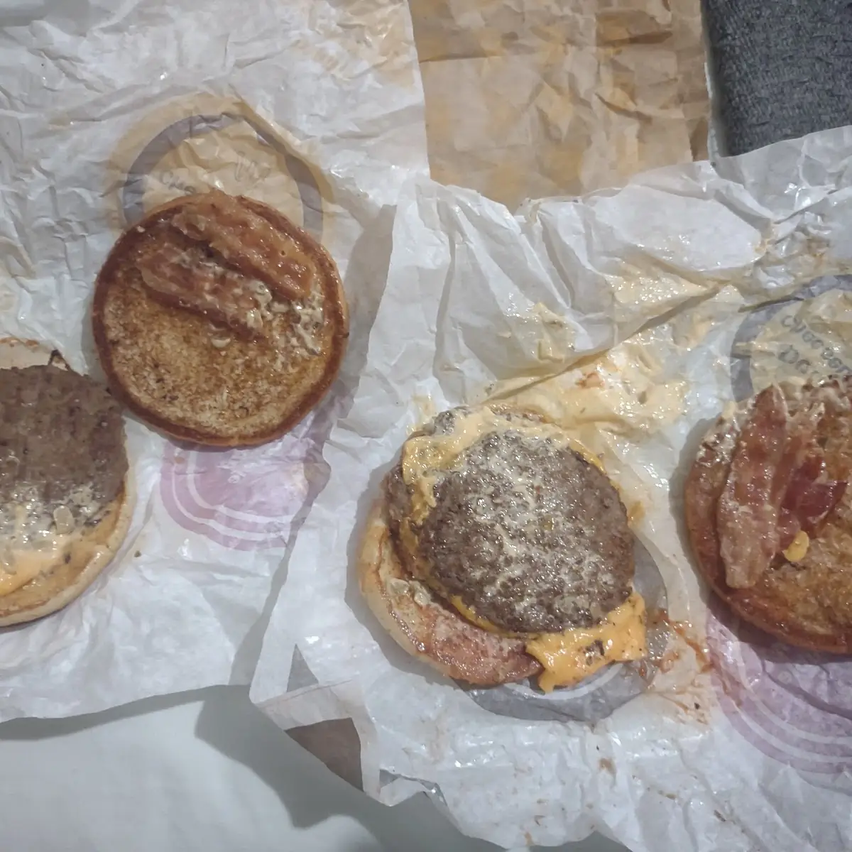 2 Bacon M Doubles w Mac Sauce