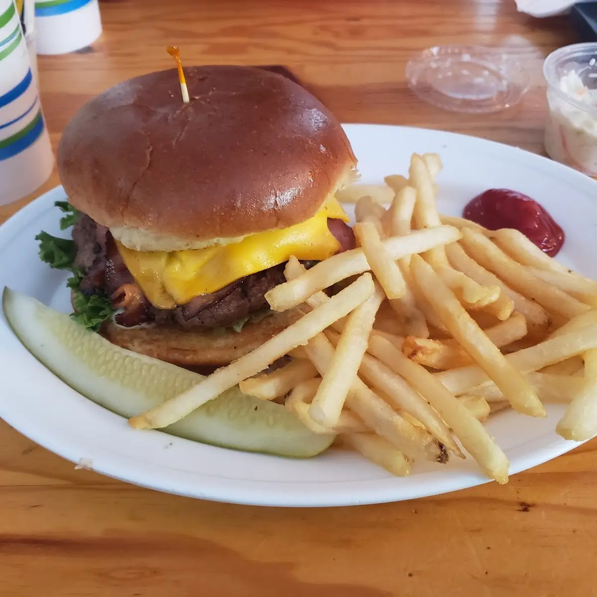 Porky Dig Burger