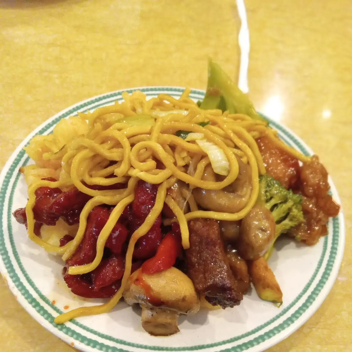 Roast Pork Chow Mein