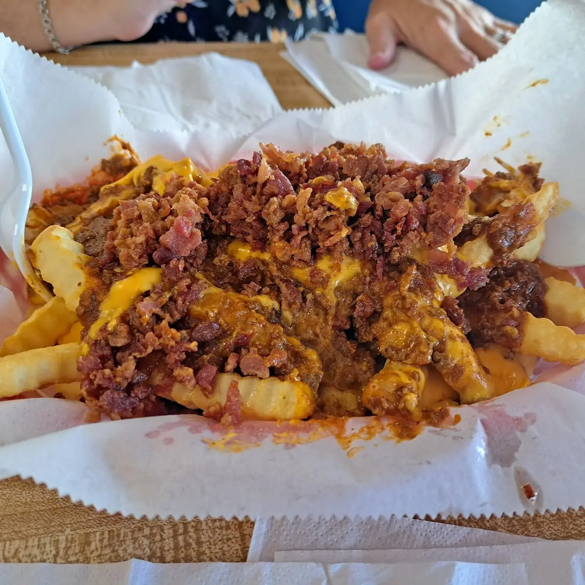 Cheese Fries with Nacho Cheese