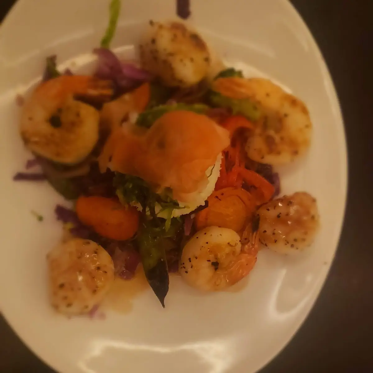 Lunch Shrimp & Scallops 2 & 2