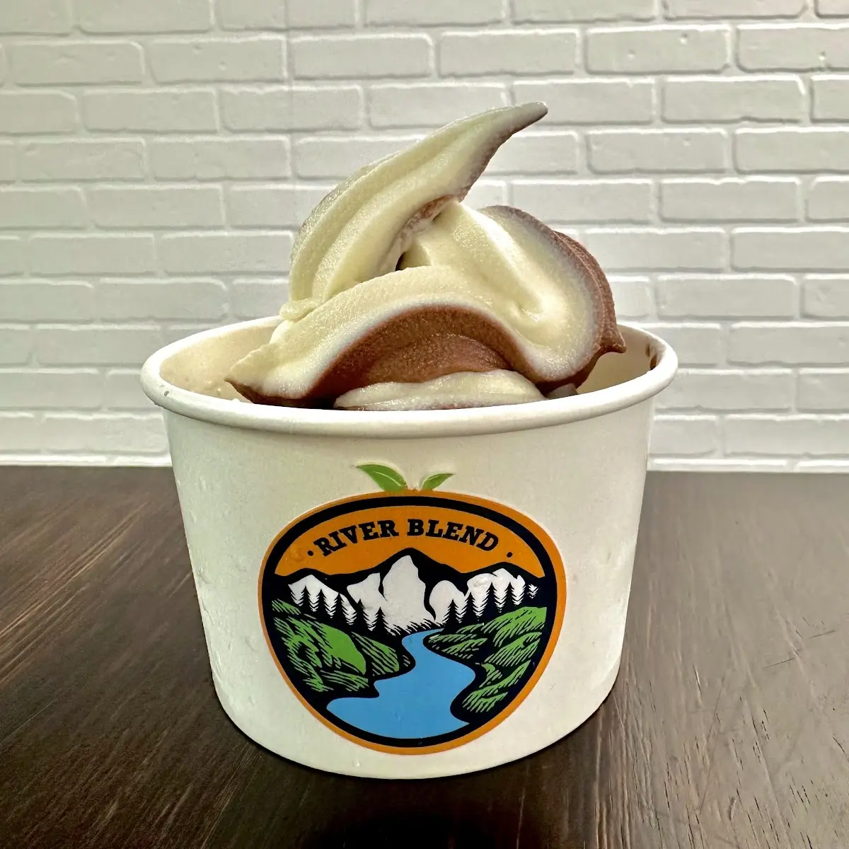Vanilla Soft Serve Comes in Cup