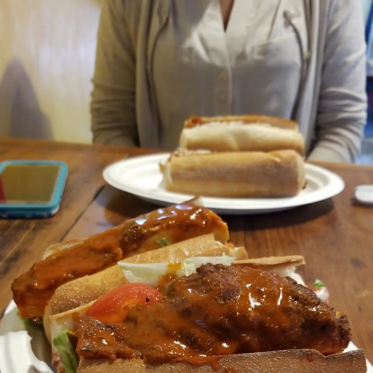Buffalo Chicken Cutlet Sandwich