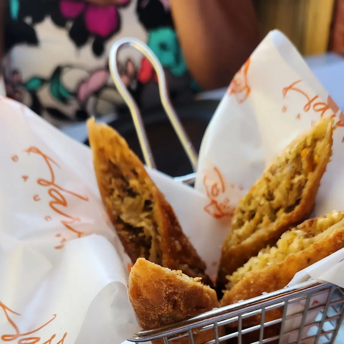 Jerk Egg Rolls