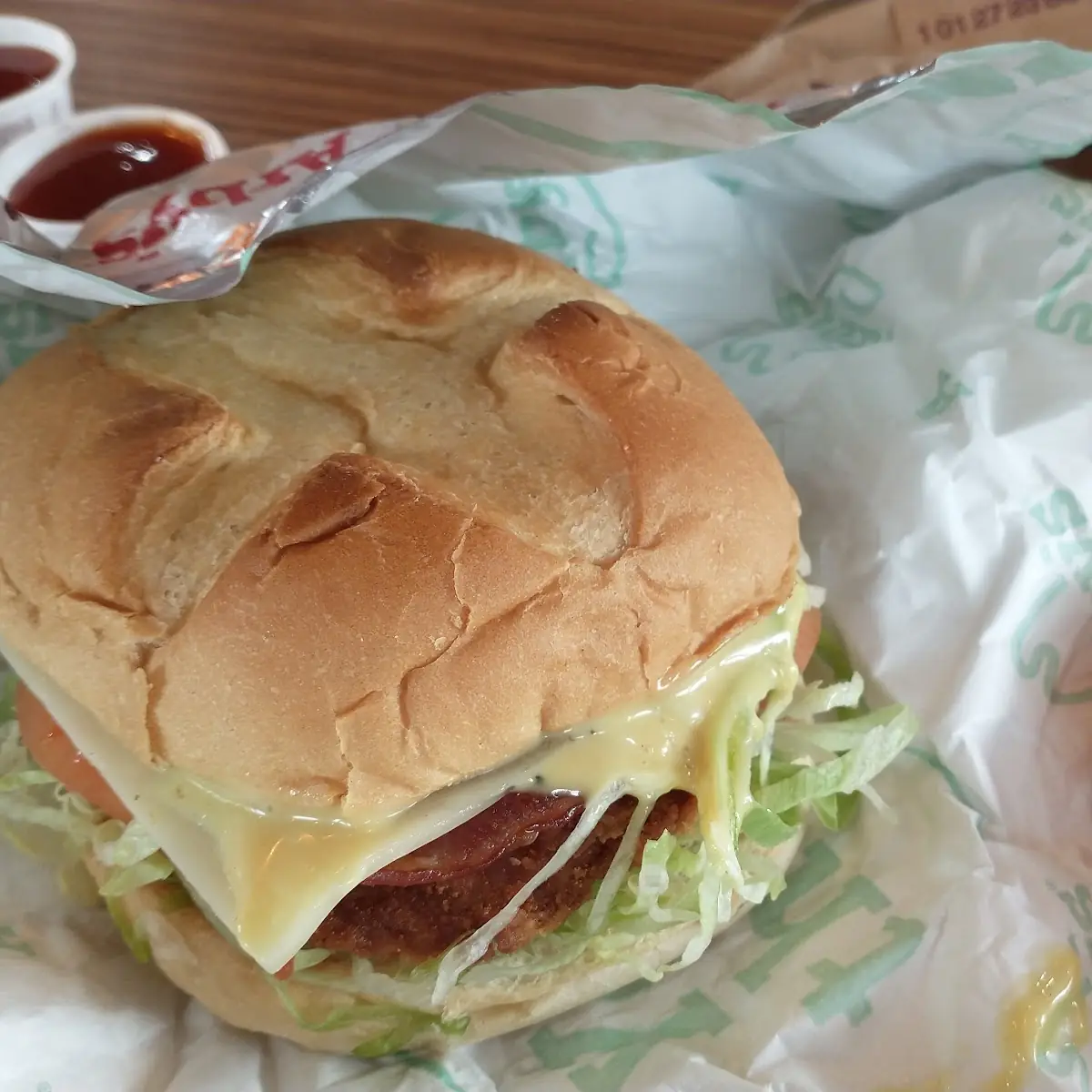 Chicken Bacon & Swiss Sandwich