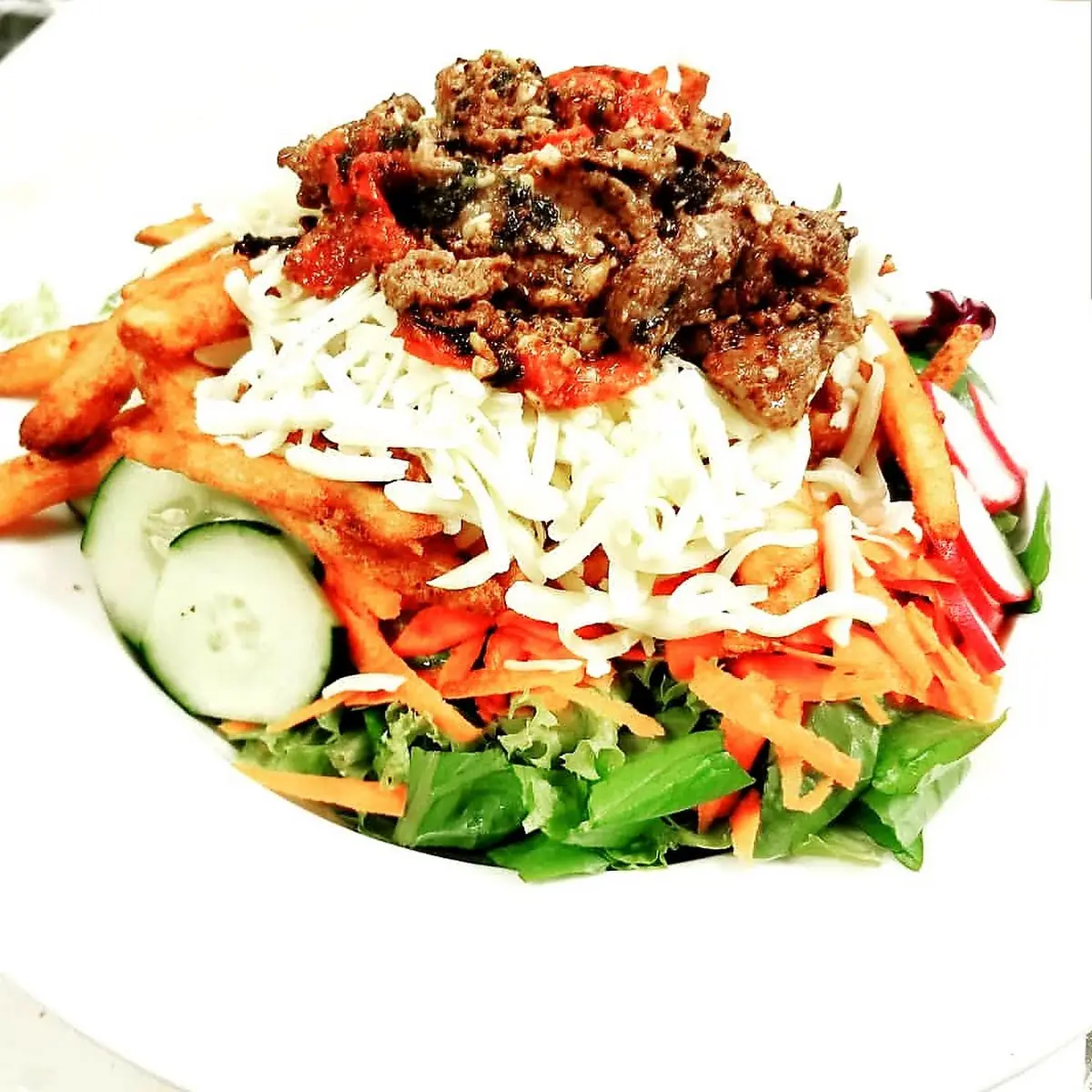 Pittsburgh Steak Salad