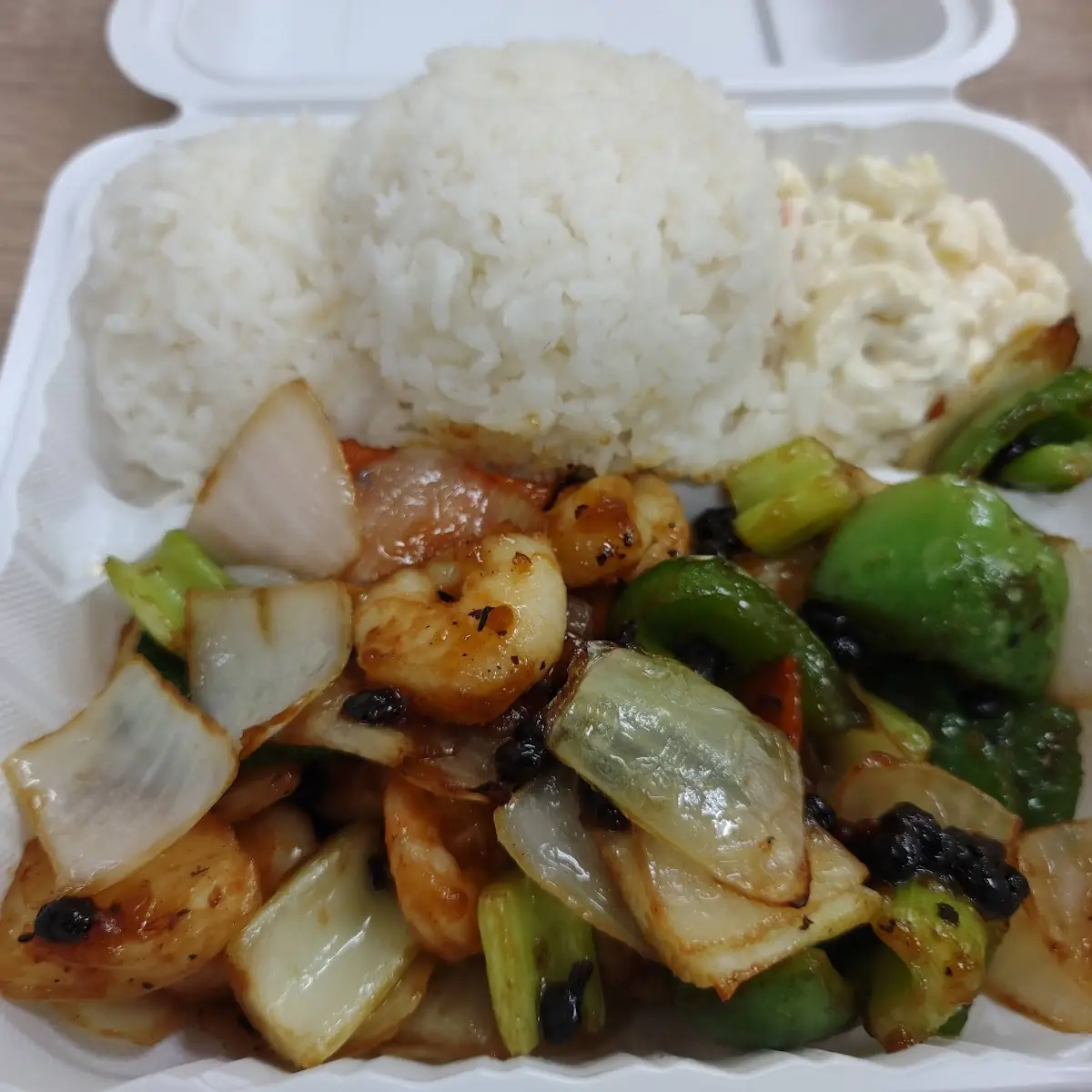 Shrimp with Black Bean Sauce