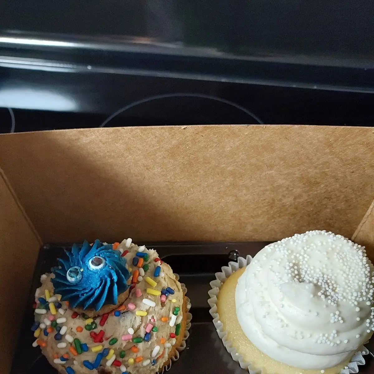 Cookie Monster Cupcake