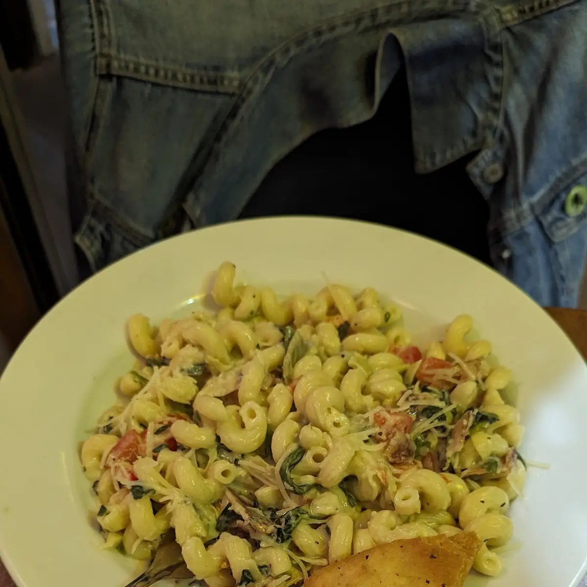 Spinach Alfredo Pasta
