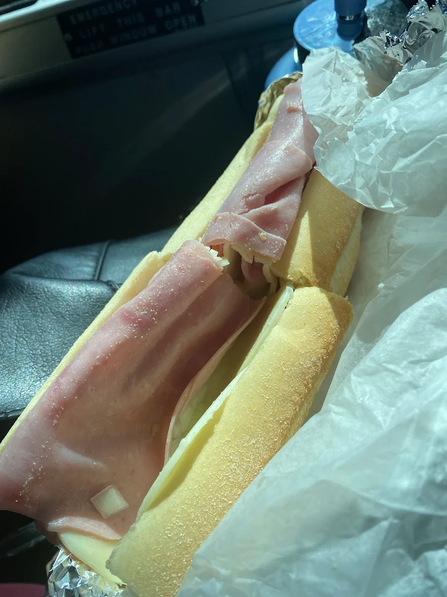 Ham and Cheese Hoagie