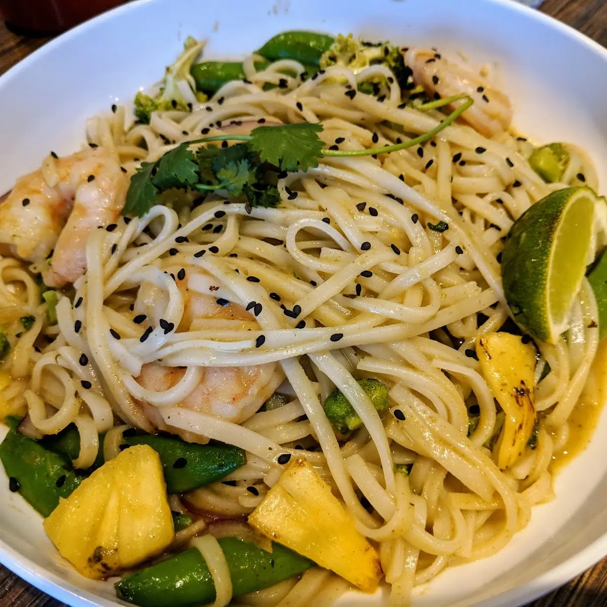Green Curry Shrimp