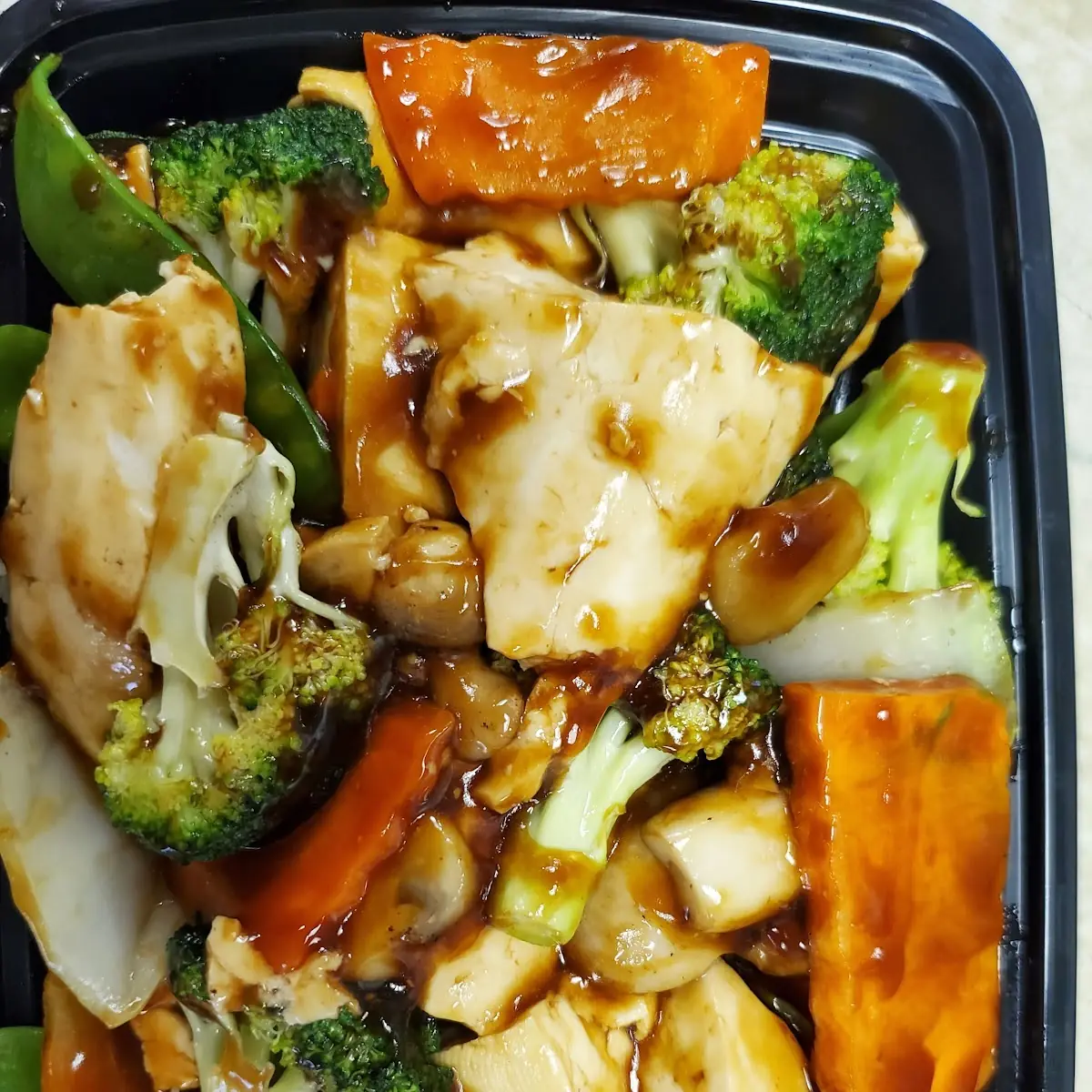 Bean Curd with Veggies