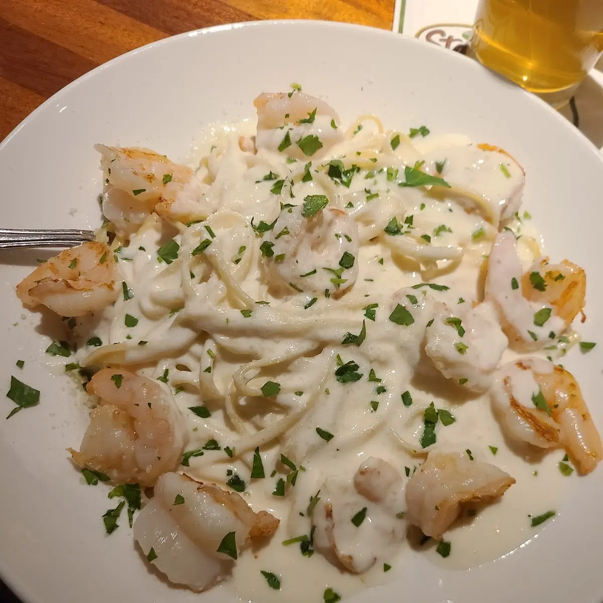 Shrimp Alfredo
