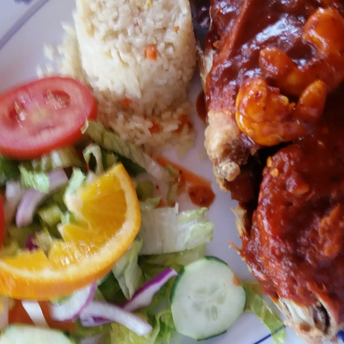 Pescado Frito a La Diabla