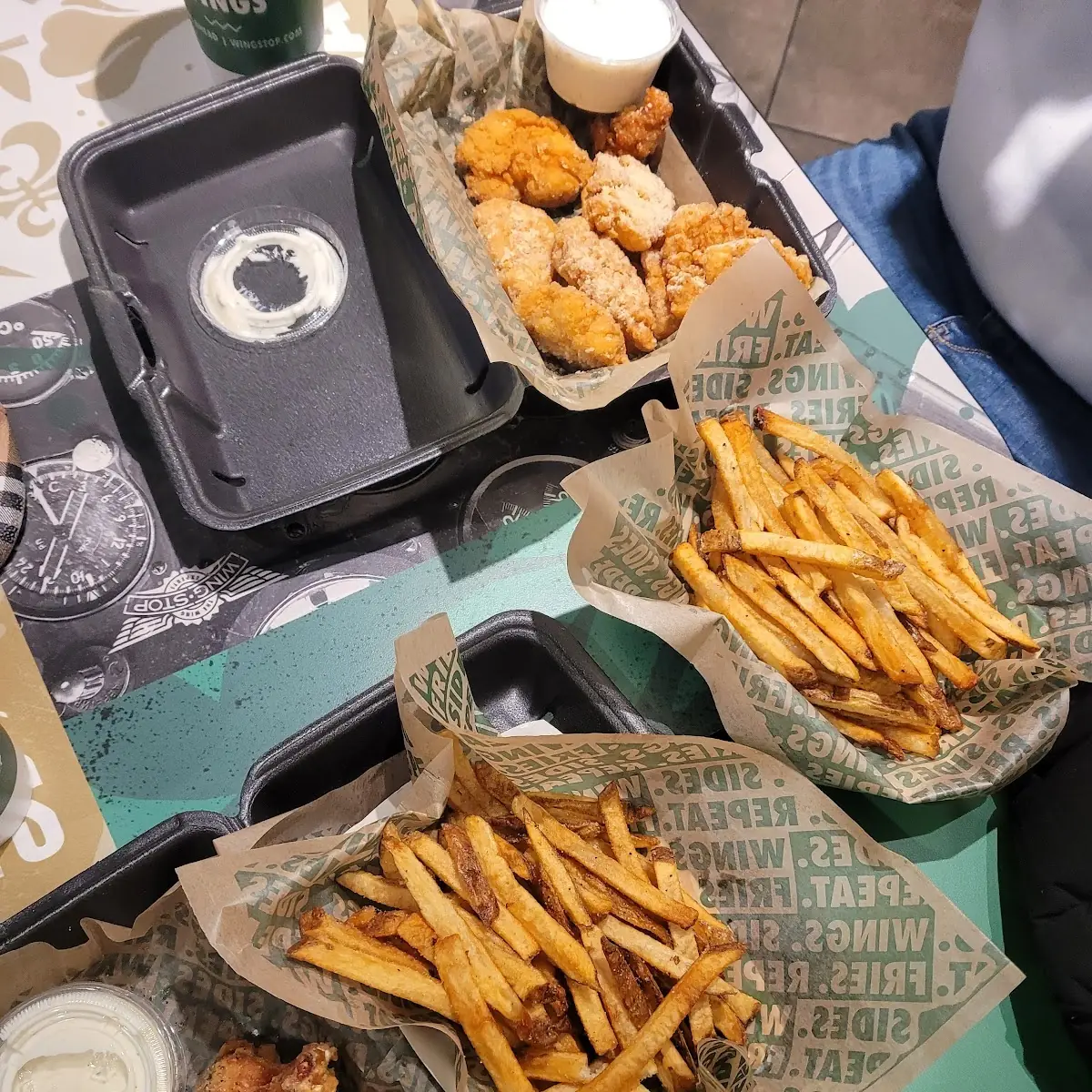 Garlic Parmesan Boneless Wings Combo