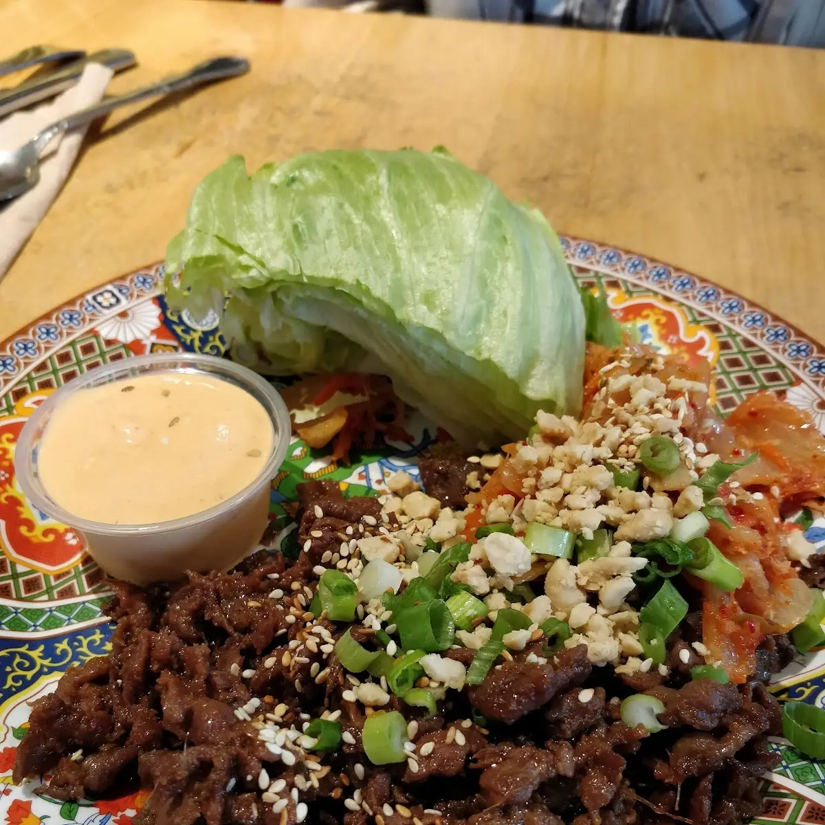 Beef Bulgogi Lettuce Wraps