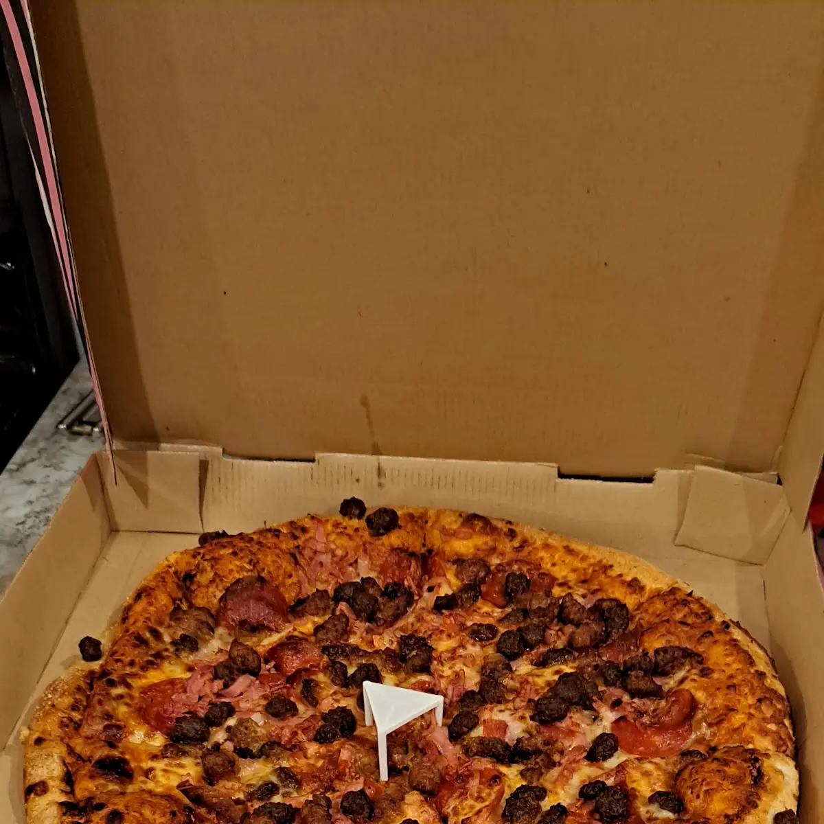 Burnt Meat Lovers Pizza